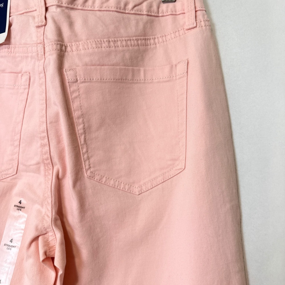 Charter Club Lexington Straight Leg Jeans Misty Pink 4 100039056MS New - Picture 6 of 13
